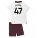 Tanie Strój piłkarski Manchester City Phil Foden #47 Koszulka Wyjazdowej dla dziecięce 2023-24 Krótkie Rękawy (+ szorty)